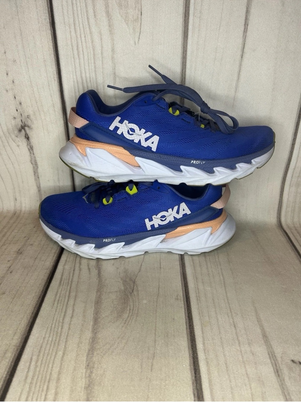 Hoka One One Women's Size 7 Running Blue Shoes Sneakers